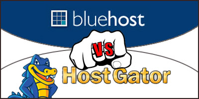 Bluehost vs Hostgator by freefeast