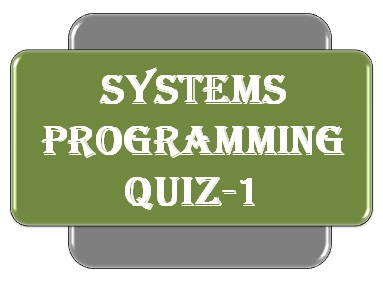 System Programming Quiz